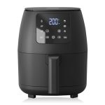 Tristar Mini Digitale Heteluchtfriteuse - Olievrij - 6 kookprogramma's - Antiaanbaklaag - Verstelbare thermostaat - 2L - 1500W - FR-9015