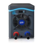 Gre HPM20 Mini warmtepomp voor bovengrondse zwembaden tot 20 m3 Grijs