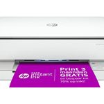 HP ENVY 6020 All-in-One, Draadloze Wifi kleuren inktjet printer voor thuis (Afdrukken, kopiëren, scannen) Inclusief 3 maanden Instant Ink