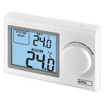 Beste kamerthermostaat EMOS - digitale kamerthermostaat met LCD-display - handmatig, bedraad - verwarmings- en koelsystemen - temperatuurregeling 5-35 °C - opbouwmontage - eenvoudige bediening - inclusief batterij - wit